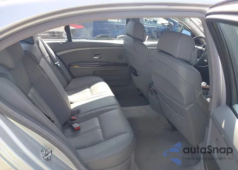 2007 BMW 750Li from USA, damaged, VIN WBAHN83567DT76390